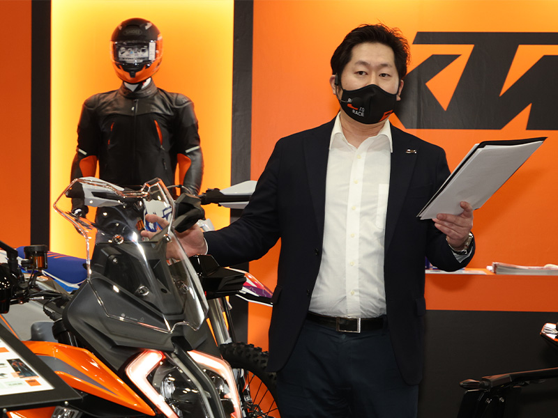 【東京モーターサイクルショー2022出展速報】KTM ブース　記事1