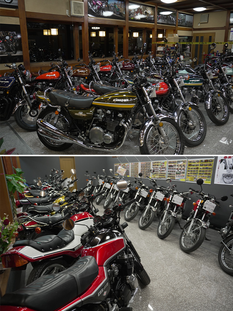 旧車・絶版バイクの専門ディーラー「ウエマツ仙台店」がオープン　記事3
