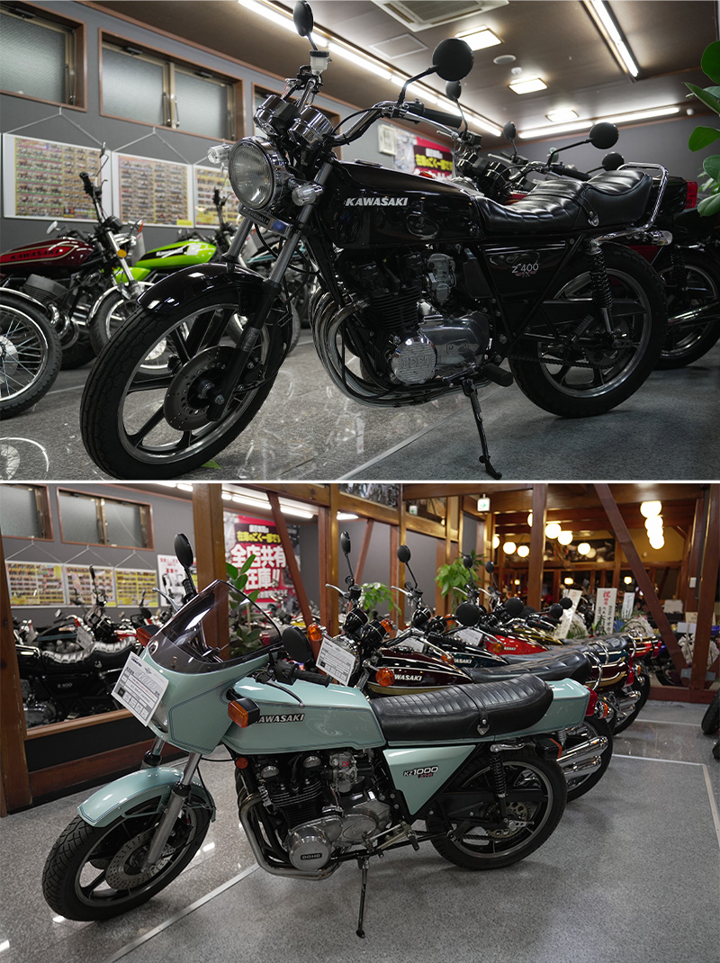 旧車・絶版バイクの専門ディーラー「ウエマツ仙台店」がオープン　記事4
