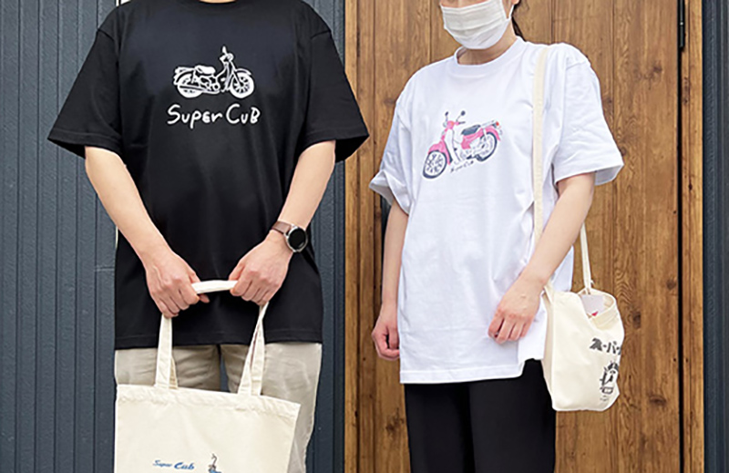 スーパーカブの新作プリントTシャツ「HONDA SUPERCUB」がCAMSHOP.JPから発売！ 記事2