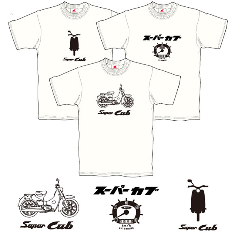 スーパーカブの新作プリントTシャツ「HONDA SUPERCUB」がCAMSHOP.JPから発売！ 記事4