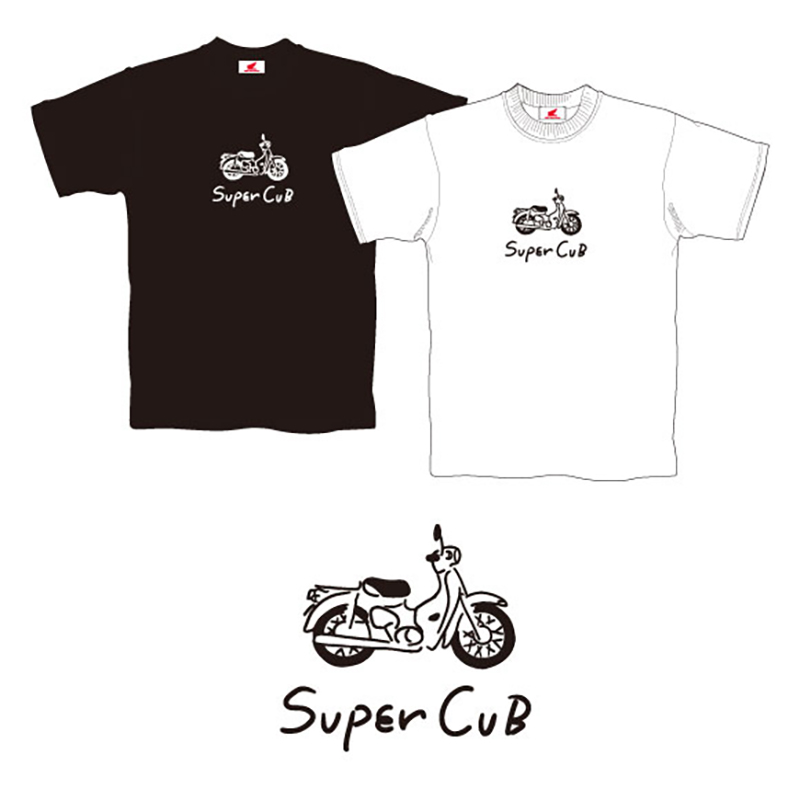 スーパーカブの新作プリントTシャツ「HONDA SUPERCUB」がCAMSHOP.JPから発売！ 記事5
