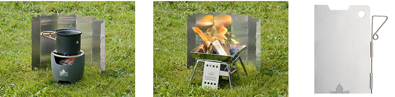 キャンプツーリングにお役立ち！コンロの火を守る折り畳み式の風防「リフレクトウインドスクリーン」が LOGOSから発売（動画あり） 記事2