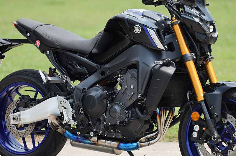 PROTI 64チタン YAMAHA MT-09 エキゾーストシステム用 3PCS