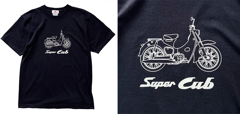 スーパーカブのプリントTシャツ「HONDA スーパーカブ x ONWORKS」に新デザインが追加！ CAMSHOP.JPで発売 記事3