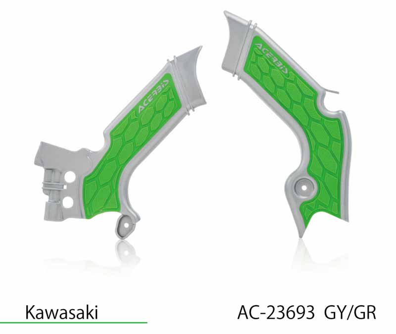 カワサキ KX450／KX250 シリーズに適合するアチェルビス製フレームガードがラフアンドロードから発売！　記事３