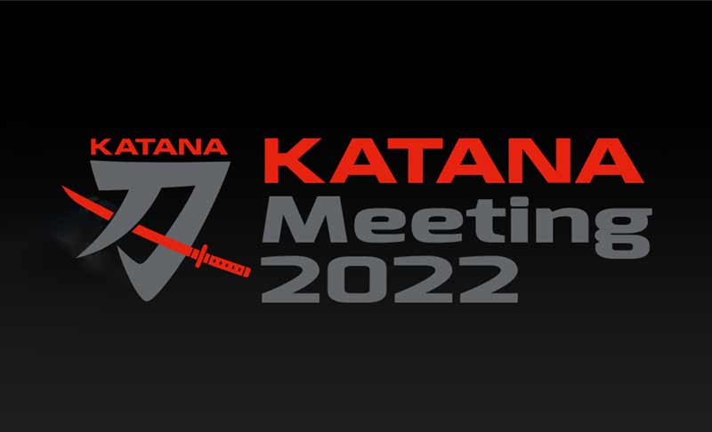【スズキ】9/11「KATANA Meeting 2022」で KATANA ラッピング列車の展示会を実施！ オリジナル硬券セットの販売も　メイン