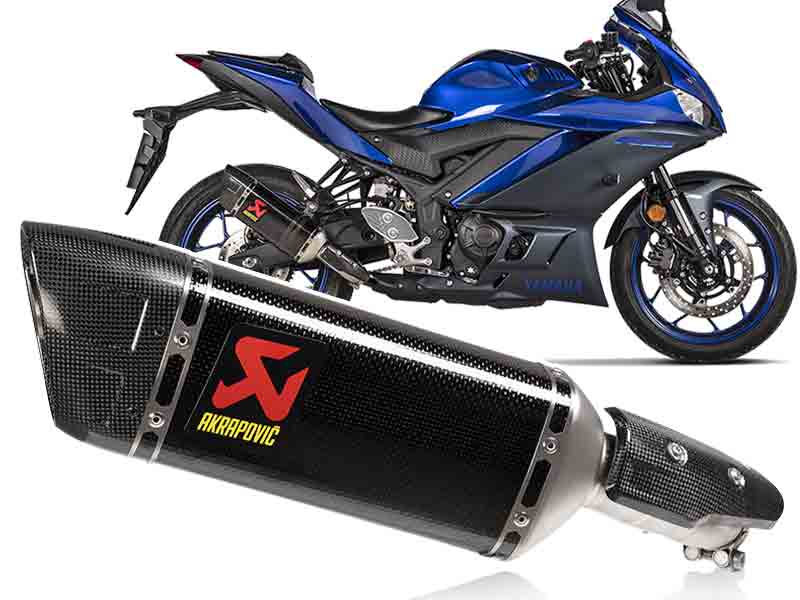 ヤマハ YZF-R25 AKRAPOVIC アクラポビッチ スリップオンマフラー | www