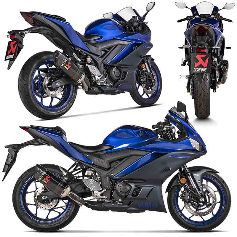 YZF-R25 アクラポビッチ フルエキゾースト マフラー