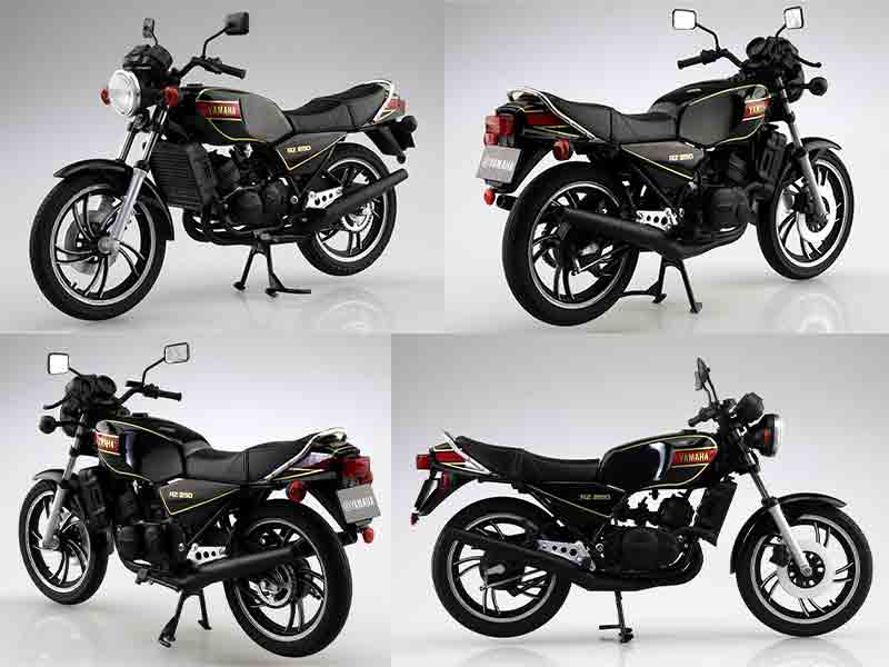 青島文化教材社から「1/12 完成品バイク Yamaha RZ250」が2023年5月発売予定 記事4