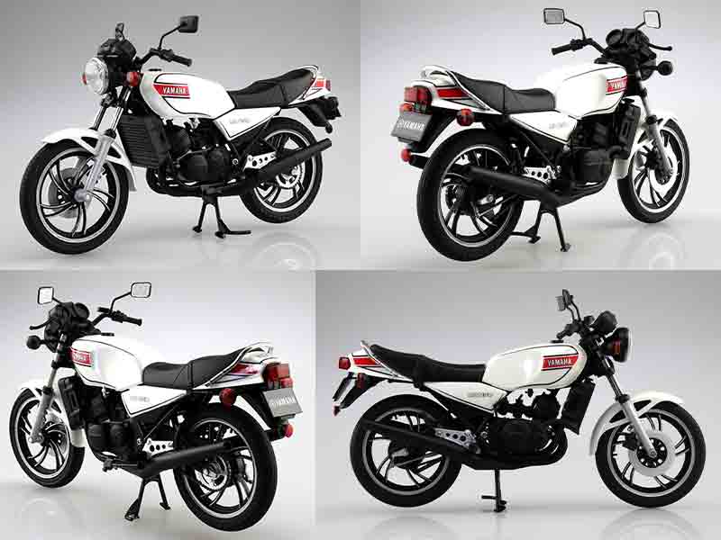 青島文化教材社から「1/12 完成品バイク Yamaha RZ250」が2023年5月発売予定 記事3