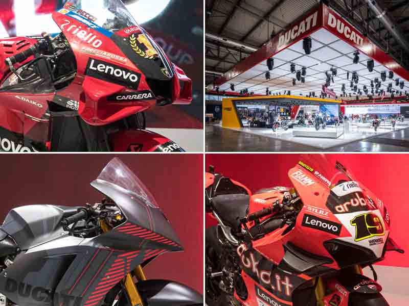 【ドゥカティ】EICMA 2022 に MotoGP・SBK・MotoE マシンを出展！　メイン
