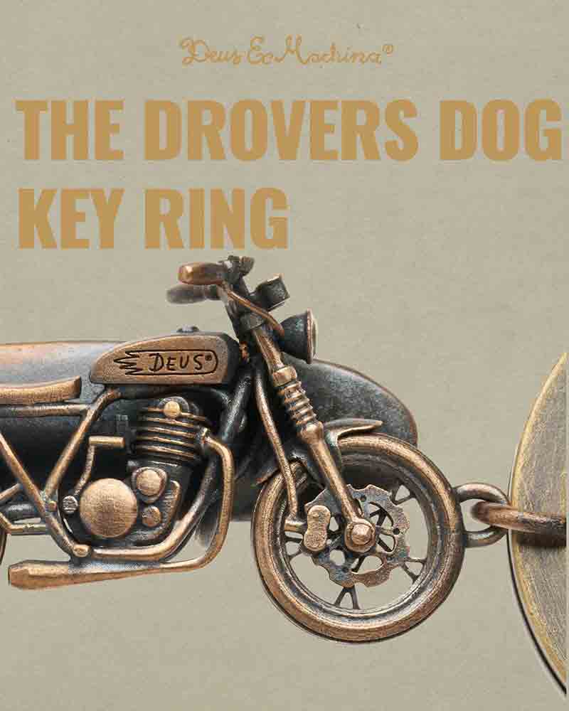 デウスのカスタムバイクがキーリングになった「THE DROVERS DOG KEYRING」が発売（動画あり） 記事2