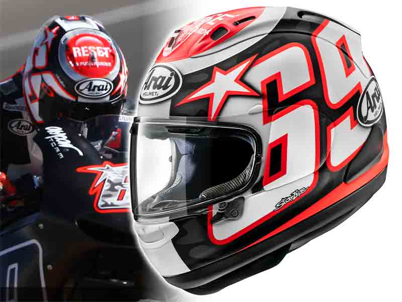 種類フルフェイスヘルメットArai RX-7X ヘイデンリセット Sサイズ 新品 HAYDEN RESET