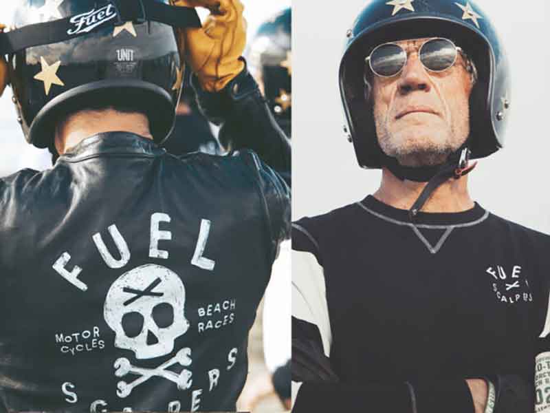 Fuel Motorcycles × SCALPERS のコラボアイテムがモトーリモーダに入荷