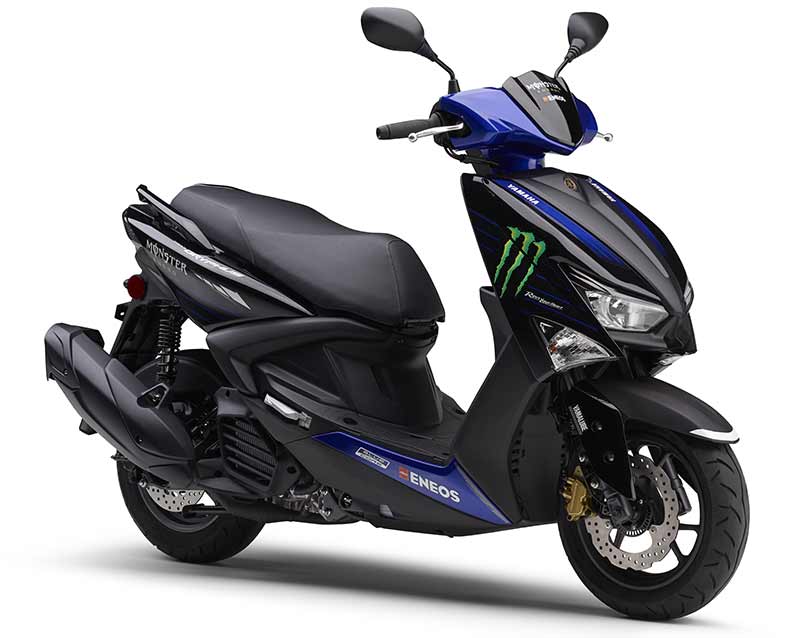 【ヤマハ】シグナス グリファスにモンエナカラー登場！「Monster Energy Yamaha MotoGP Edition」を1/30に発売　記事１