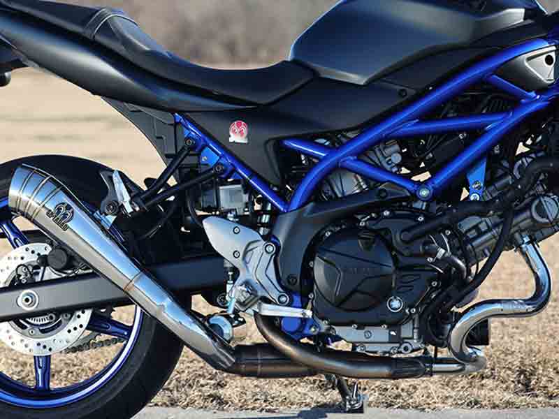 スズキ SV650 新車外しマフラー サイレンサー18K0　№3ｓｇ