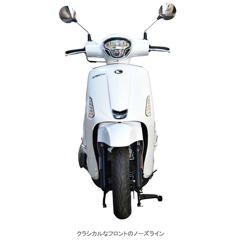 【キムコ】モダンクラシカルなデザインのスクーター「AROMA 150／アローマ150」を2/1に発売　記事２
