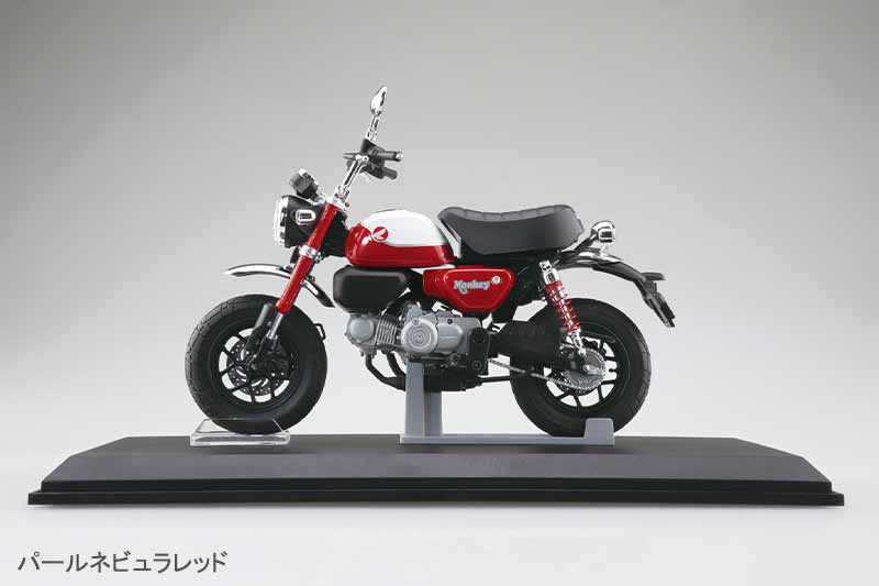 アオシマの1/12 完成品バイクシリーズに「モンキー125」が登場　記事２