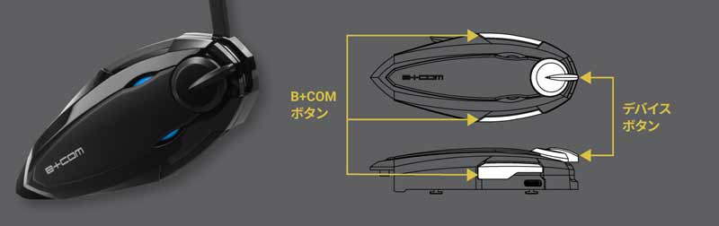 サイン・ハウスの新型バイク用インカム「B+COM SB6XR」が3/17に発売　記事２