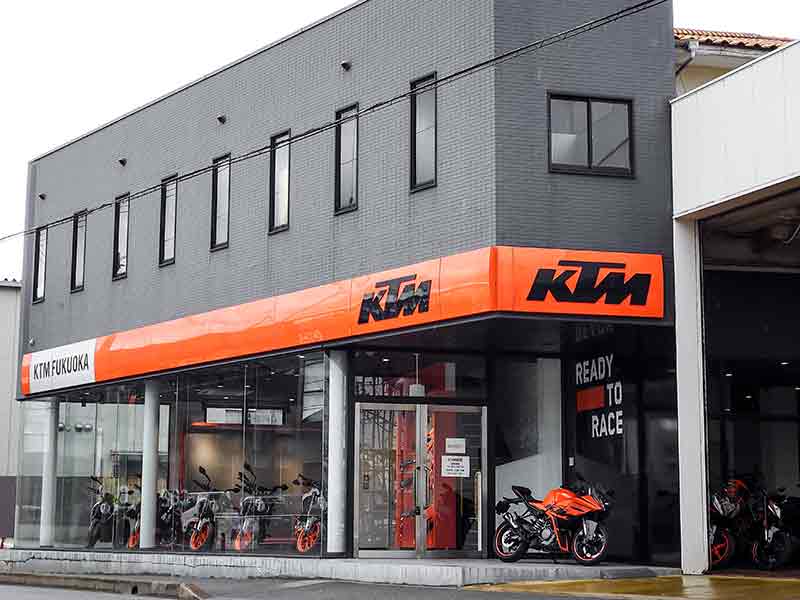 【KTM】福岡市の正規ディーラー「KTM 福岡」が4/1グランドオープン！ 記事1