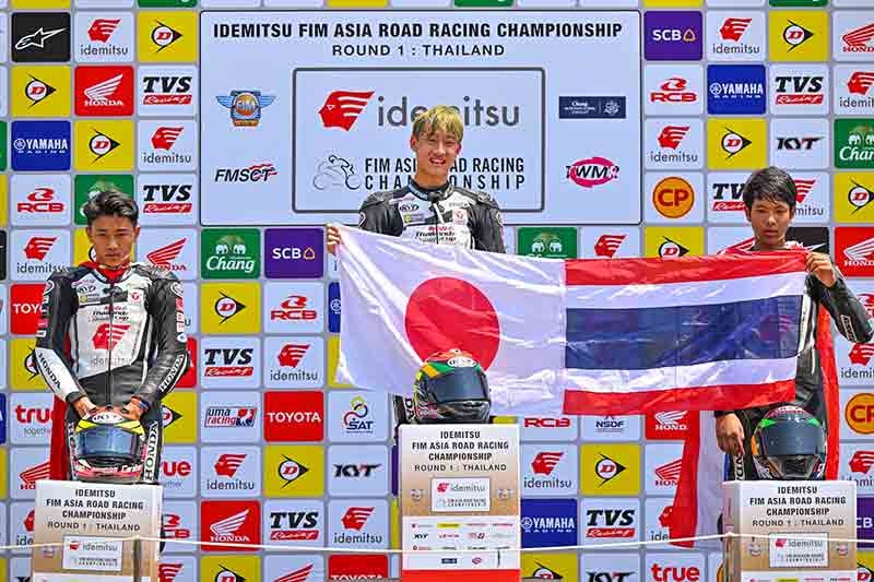 MotoGPの登竜門「タイ・タレントカップ 2023」開幕戦で15歳の中川豪優選手が優勝！（動画あり） 記事1