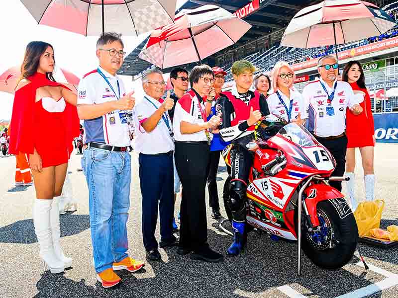 MotoGPの登竜門「タイ・タレントカップ 2023」開幕戦で15歳の中川豪優選手が優勝！（動画あり） 記事5