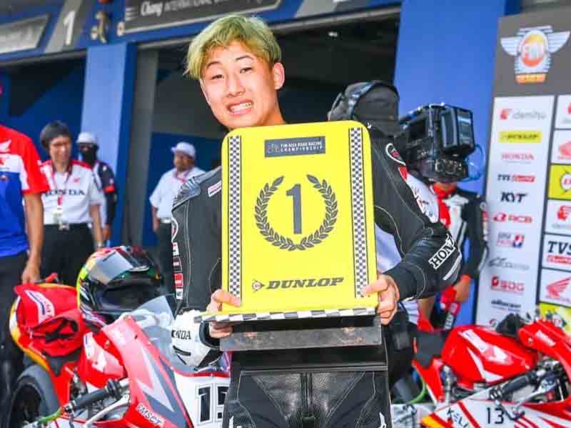 MotoGPの登竜門「タイ・タレントカップ 2023」開幕戦で15歳の中川豪優選手が優勝！（動画あり） 記事4