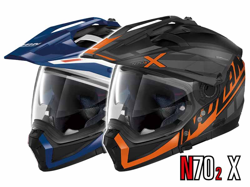 NOLAN のアドベンチャークロスオーバーヘルメット「N702 X」に新グラフィックを採用した4モデルが登場！