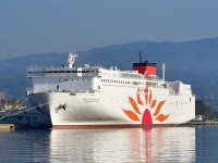 大阪～別府航路の LNG 新造フェリー2番船「さんふらわあ むらさき」が営業航海を開始！ メイン