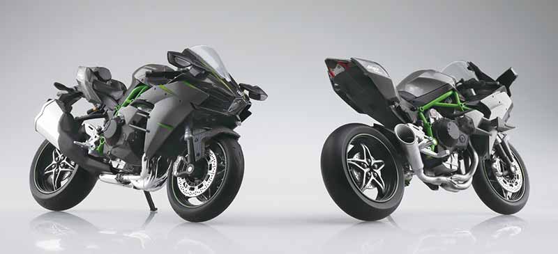 アオシマの1/12 完成品バイクシリーズに「Ninja H2カーボン／H2R '19」が登場！ 記事2
