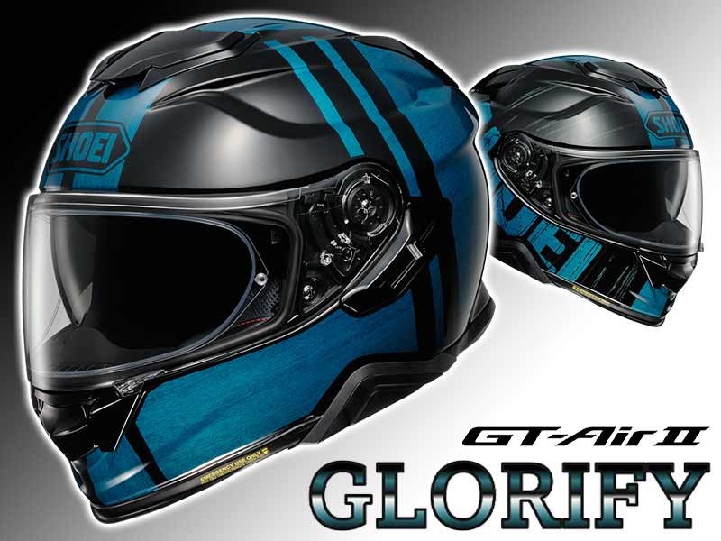 ショウエイ GT-Air II に新グラフィックモデル「GLORIFY／グロリファイ」がラインナップ！ 受注期間限定で7月発売予定　メイン