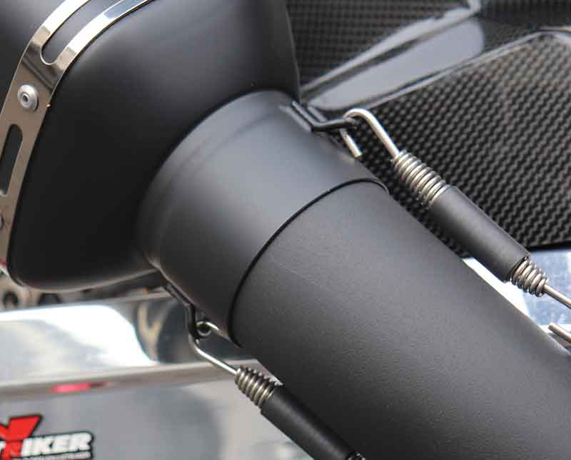 新開発オリジナル高耐熱ブラックコーティングを採用した Z900RS/CAFE用「チタンブラックラインマフラー」がストライカーから 登場！ 記事4