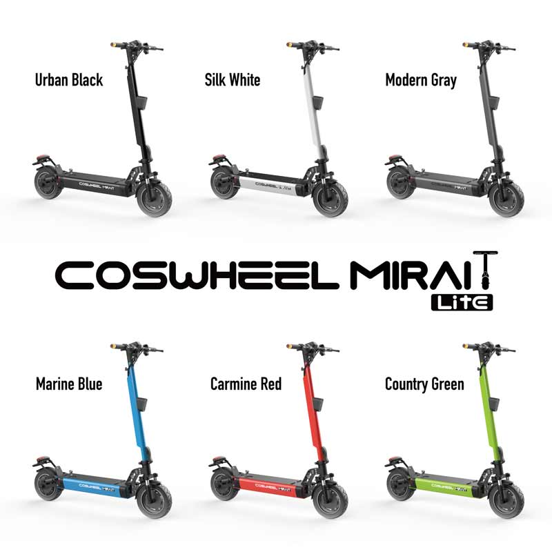 【COSWHEEL】特定小型原付モデル「COSWHEEL MIRAI T Lite」の先行予約販売を5/25に開始　記事４