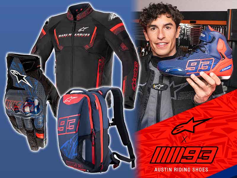 アルパインスターズ×マルク・マルケスのコラボシリーズ「MM93」に Limited Edition 計16アイテムが登場！ メイン