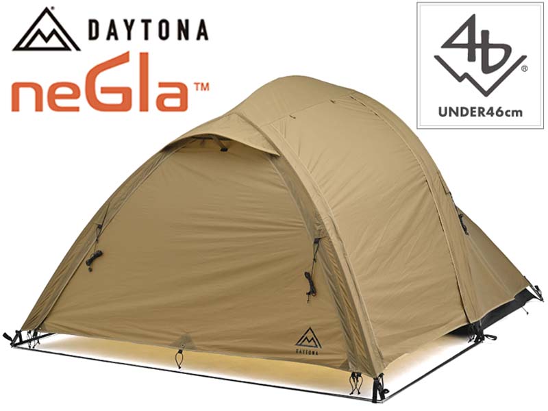 デイトナからソロキャンプに最適な広々ゆったりサイズのドーム型テント「MAEHIRO DOME」が発売！メイン