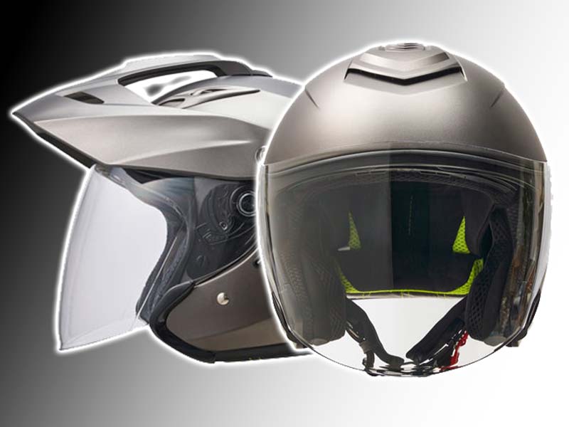 マルシン工業のヘルメット「TE-1／JE-1」に新色「フラットガンメタリック」が登場！ メイン