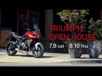【トライアンフ】夏のキャンペーン「TRIUMPH OPEN HOUSE」を7/8～8/10日まで開催！