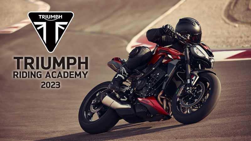 【トライアンフ】ライディングスクール「Triumph Riding Academy 2023」の受付をスタート　メイン