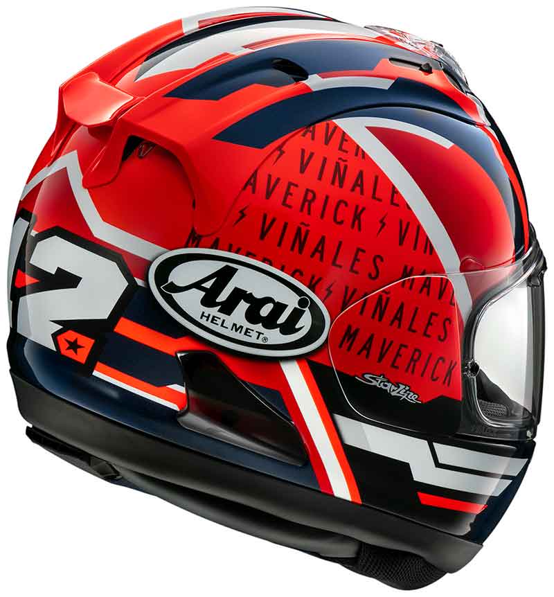 マーベリック・ビニャーレス選手のレプリカモデル「RX-7X MAVERICK GP5」がアライヘルメットから登場！ 記事2