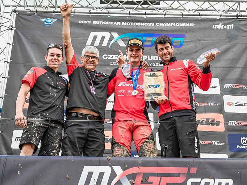 【ファンティック】EMX2T にて Fantic Racing MX のカス＝ヴァルクが優勝 記事3