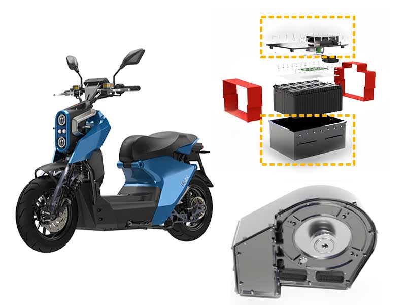 旭化成の樹脂「ザイロン（TM）」「レオナ（TM）」が Giken Mobility の電動バイクに採用