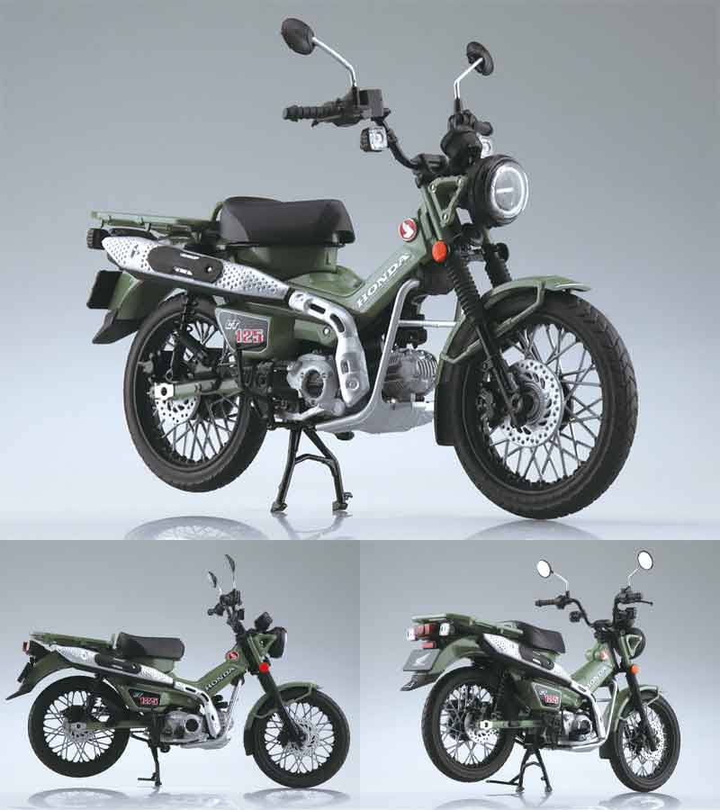 アオシマの1/12 完成品バイクシリーズに「CT125 ハンターカブ」が登場！ 記事2