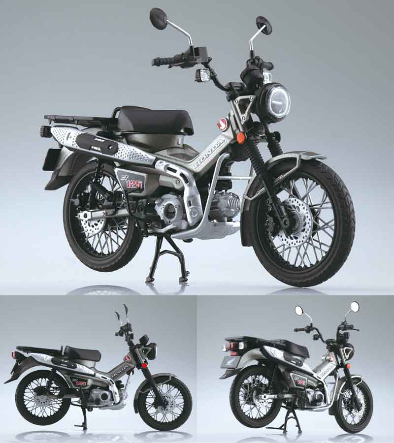 アオシマの1/12 完成品バイクシリーズに「CT125 ハンターカブ」が登場！ 記事3