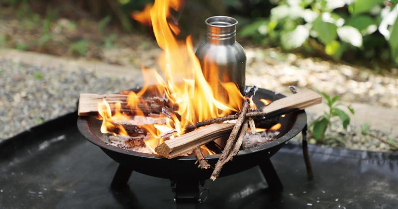 キャンプギアブランド「VASTLAND」、シングルウォール構造により焚き火に入れて湯沸かしができる「焚き火ステンレスボトル」を2023/9/16（土）に発売