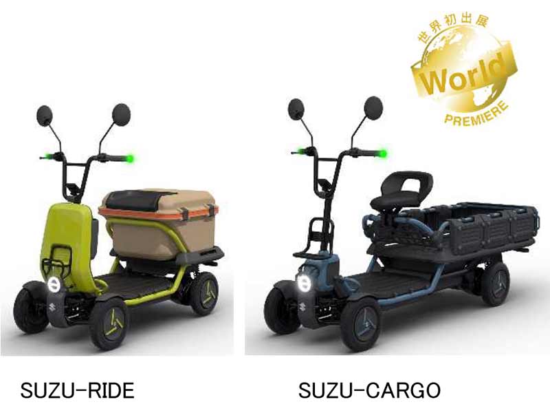 【スズキ】「JAPAN MOBILITY SHOW 2023」の出展概要を発表／EV バイクや水素エンジン搭載車両も登場　記事２