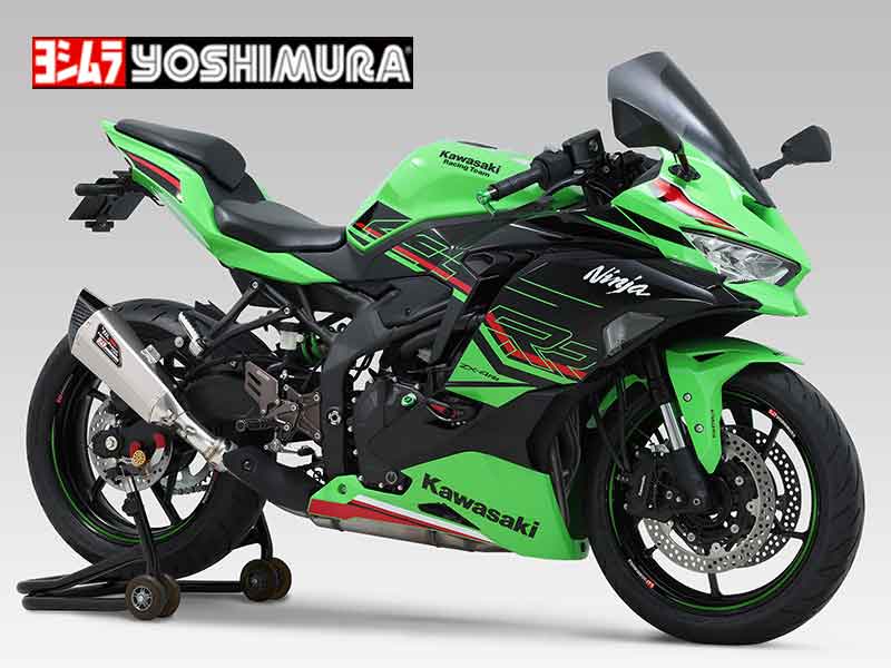 ヨシムラからカワサキ Ninja ZX-4R SE/RR（23）用「Slip-On HEPTA