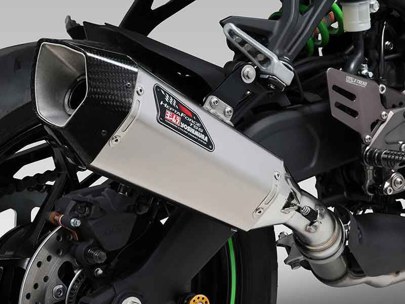 ヨシムラからカワサキ Ninja ZX-4R SE/RR（23）用「Slip-On HEPTA FORCE TSS サイクロン EXPORT SPEC 政府認証」が12月中旬発売！（動画あり） 記事9