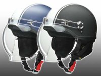 リード工業のハーフヘルメット CR-760 に新色「マットブラック×ホワイト／マットネイビー×ホワイト」が登場！ メイン