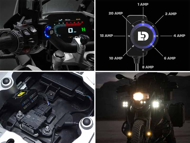 BMW R1250GS／アドベンチャー用「DENALI DialDim（TM） Lighting Controller」がネクサスから発売！ 記事2
